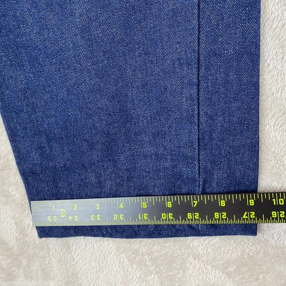 NWT Dickies Mens Flame Resistant Carpenter Jeans 36x30 Work Pants Blue Denim - Picture 4 of 16